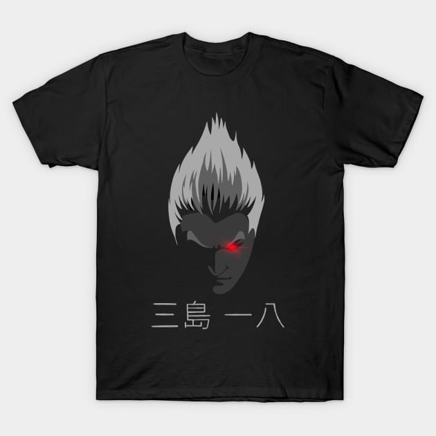 Kazuya Mishima T-Shirt by Randomart